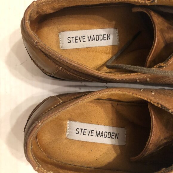 steve Madden men\'s leather Oxford dress shoes  size: 9.5 main image 9
